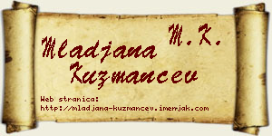 Mlađana Kuzmančev vizit kartica